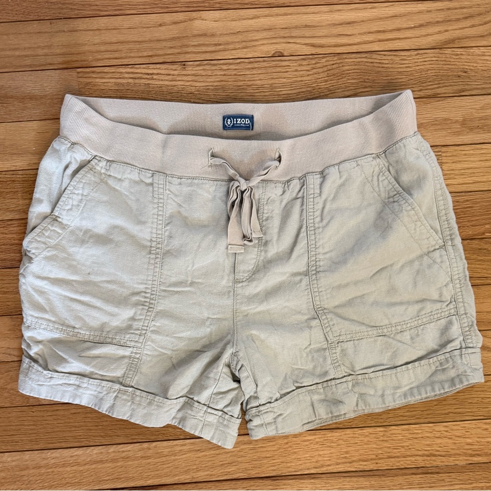 IZOD Women's Linen Shorts